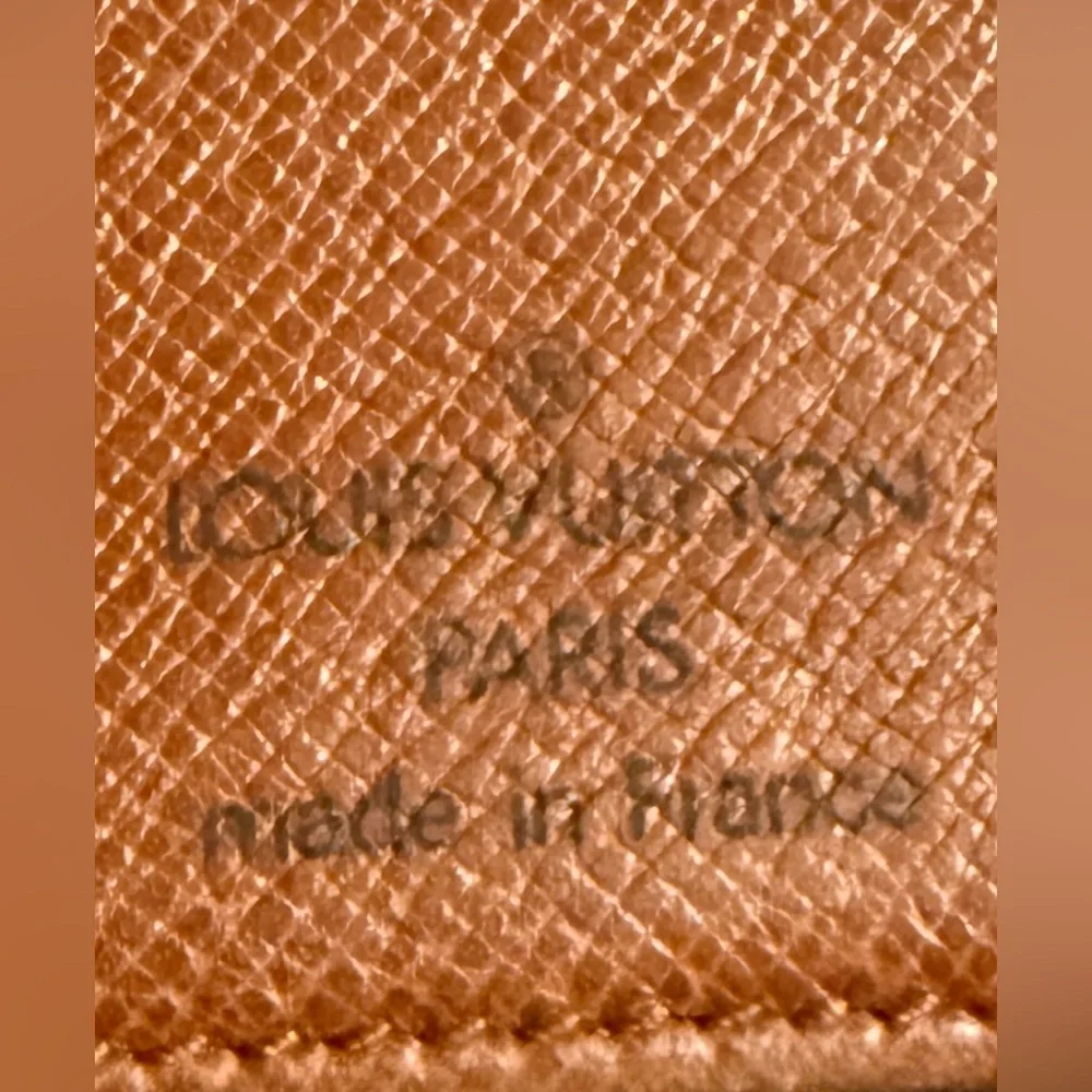 Louis Vuitton Monogram Porte Cartes Brazza Credit Yen Bifold Long Wallet Unisex